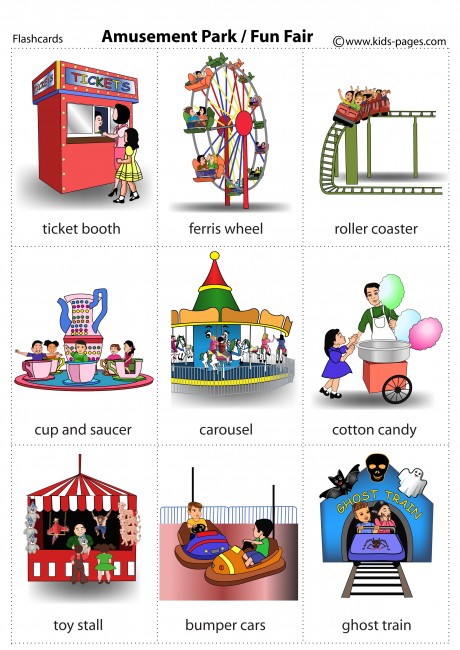 Amusement Park ( Fun Fair ) flashcard